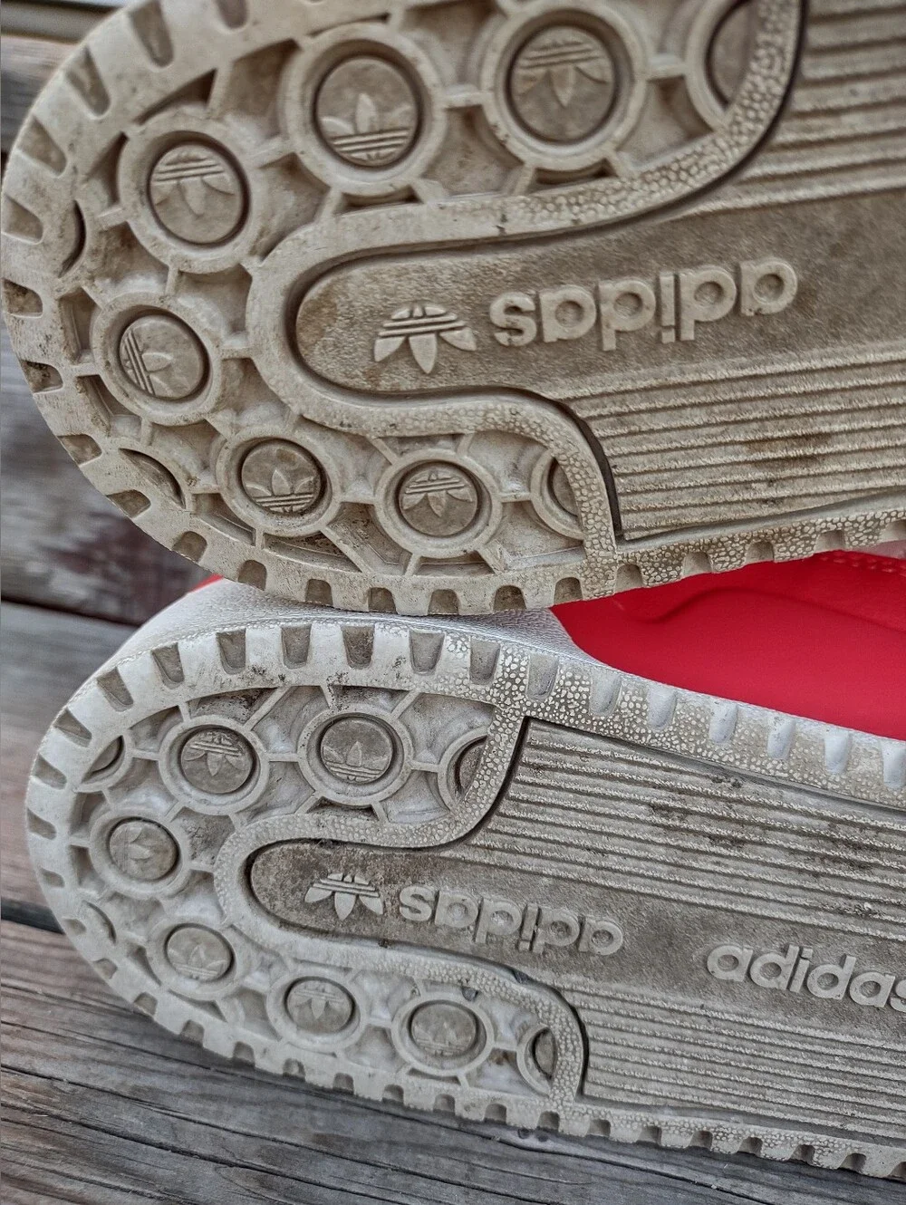 Adidas Forum Mid Red/Cloud White Sneakers GY5792 Men's Size US 8.5 RARE HTF